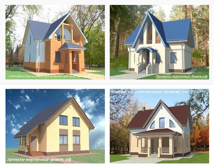 проекты домов с мансардой до 100 кв.м